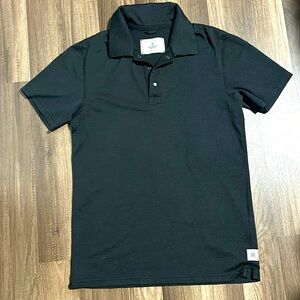 Reigning champ solotex mesh polo in quarry - XS